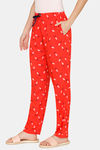 Coucou Woven Pyjama - Fiery Red — thumbnail 2